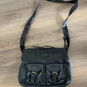 The Trend crossbody bag black colour size cm 27,24,7